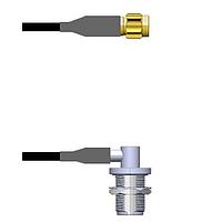 Amphenol Custom Cable Q-3D01S0008008i ສາຍສັນຍານ RF SMA-SP/N-RJB RG58 8I
