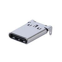 Same Sky (formerly CUI Devices) UP20-C-F-G-FL-P12-TR USB ປະເພດ C Type C, 2.0, Free-line, ກະທົບທອງ 1u, Dip Shell, 12 ພິນ, T&R