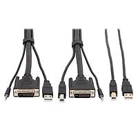 Tripp Lite P784-010-U ສາຍຄອມພິວເຕີ DVI KVM CBL KIT, USB A/B, 10FT