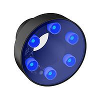 Banner Engineering LEDBRV75PM ໄຟແລດ LED ຄວາມສະຫຼຸບສູງ ປິດຮອບແບບແຫ້ງ ແບບວົງແບບ VE ປິດ IP67 ໄຟແລດວົງແບບ; LED ສີຟ້າທີ່ເຫັນໄດ້; 24 V dc; ປ່ອງຫນ້າຕາ Polycarbonate; 3 ໝວດ M8 QD; ເຊື່ອມຕໍ່ກັບເຄື່ອງຈັກສະຫຼຸບ VE Smart Camera; ຄວາມຍາວ 75 mm