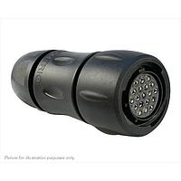 Eaton Souriau-Sunbank UTS6JC1419S ປລັກ 19P Strt Socket Plug Backshell ຂະໜາດ 14