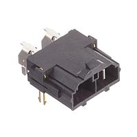 Molex 44540-0010 Power 2 ckt. MF Sr. R/A He . R/A Header w/ MFBL