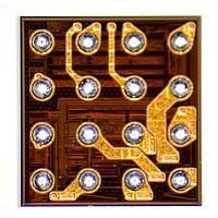 Lumissil IS31FL3197-CLS2-TR ຜູ້ຂັບໄຟ LED ສະໄໝສະໄໝ Charge pump RGBW LED driver ມີແບບຮຽກຮ້ອງຕົວເອງທີ່ສາມາດຕັ້ງໂປຣແກຣມໄດ້, WLCSP-16(1.88mm1.88mm), T&R