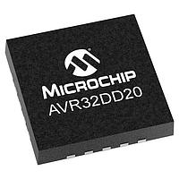 Microchip Technology AVR32DD20-I/REB MCUs 32KB, 4KB RAM, 20p, 24MHz, MVIO, 12b ADC, ZCD, DAC, 2xUART, SPI, TWI
