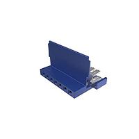 Amphenol FCI 65801-007LF ຕົວເຊື່ອມ Clincher™ Flex Connectors, ການປະກອບ Receptacle, ບັນດາດຽວ, 7 ຕຳແໜ່ງ, ຊ່ອງຫຼີ້ນ 2.54mm (.100in)