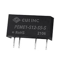 CUI Inc PEME1-S15-S9-S ປ່ອຍແບບປອດໄພ 9 Vdc, 0.111 A, 1 W, 13.5-16.5 Vdc ອິນພຸດ
