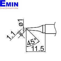 HAKKO T12-BC1 ເຄັດລັບ Soldering