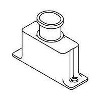 AirBorn MM-432-100-000-8100 EMI/RFI ປົກກັນຫົວສາຍ Rugged Backshell 4 Row NIC