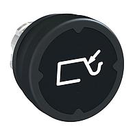 SCHNEIDER ZB4BC28010 ປິດ 22MM HARSH PB, ສີດຳ ມີການທຳສັນຍານ