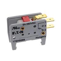 Eaton Bussmann 170H0069 ອຸປະກອນເພີ່ມຕື່ມຂອງຕົວຖືຟິວ Fuse Holder Accessories MICROSWITCH K1 2A 250V UR