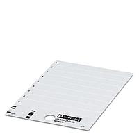 PHOENIX CONTACT 0830025 ປ້າຍຊື່ US-EMP (17X15) CUS