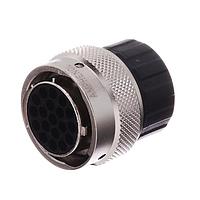 Amphenol SINE Systems RT061619SNHEC03 ຕົວເຊື່ອມຕໍ່ 19 ຕໍ່ຕຳແໜ່ງ, ຜູ້ຍິງ, ຂະໜາດປຸ່ມ 16, ຢາງຊິໂລໂຄນ, ແລະຝາປິດທ້າຍມີການປິດສາຍແຕ່ລະສາຍ