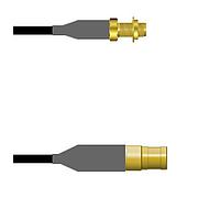 Amphenol Custom Cable Q-2Y03X0008018i ສາຍສັນຍານ RF SMA-SJB/SMB-SP RG58 18I