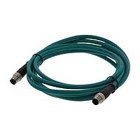 Molex 1201080039 ເສັ້ນສາຍອ່ານຄ່າ / ເສັ້ນສາຍກະທົບ MICRO-CHANGE M12 MA-MA 8M