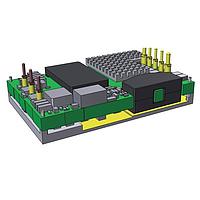 Murata Power Solutions DAQ0150V2NBC ອອກແບບແບ່ງແຍກ 12VOUT@50A 36-75VIN