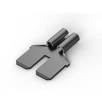 AMP Connectors - TE Connectivity 61765-2 ອາເດັດເຕີ Piggyback FASTON