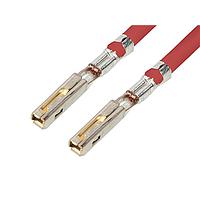 Molex 216300-2125 ສາຍນໍາສົ່ງ Pre-Crimped Lead MX150 F-F 450MM 14 AWG LEADS RD Sn