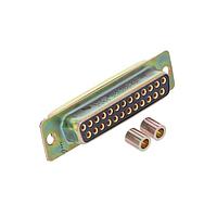 ITT Cannon M24308/23-3Z ຊອກເກຕເຕີ D-Sub MIL Spec, ຄວາມໜາແຮງມາດຕະຖານ ຊິງ, 3 ,25