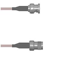 Amphenol Custom Cable Q-0M04N000H108i ສາຍສັນຍານ RF BNC-SP/TNC-SJ G142 108I
