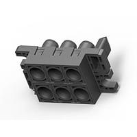 AMP Connectors - TE Connectivity 2212311-1 ຕໍ່ພວງພະລັງງານຫນັກ FORGE, ASSY SCKT 0#0 -6#4-0#8-0#12-0#22