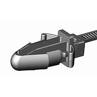 Avery Dennison 20060-0 ສາຍຜັນສະບັບມີຂາຍຕິດ LG ARROW BLK HEAT STBL 4"/101.6mm