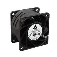 Delta Electronics, Inc. PFR0612DHE-R00 ພັງລົມ Axial DC Axial, 60x38mm, 12VDC, ຕິດຕັ້ງເຄື່ອງຈັບຄວາມໄວ