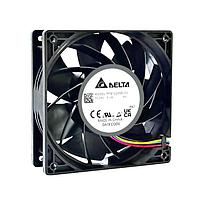 Delta Electronics, Inc. PFB1224SE-00P5 ພັງລົມ Axial Axial, 120x120x38mm, 24VDC, 4x ສາຍນໍາ, Tach/PWM, IP55 Rated, ອຸດສາຫະກຳ