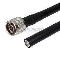 Fairview FMC0100214 N Male to Trimmed Lead Cable RG-214 Coax
