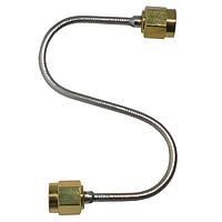 Crystek Corporation CCSMA-MM-LL142-12 ການປະກອບສາຍ RF ການສູນເສຍຕໍ່ຕ່ຳ <.7dB/ft SMA/SMA M/M S/S 12in