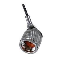 Trompeter / Cinch Connectivity Solutions RFI375-13-D3 ເຄື່ອງສ່ວນປະກອບ TRT JK RFI Cap ມີສາຍ SS 3"