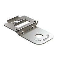 Amphenol SINE Systems AT27-017-1200 ອຸປະກອນເສີມ ຄລິບຕິດຂ້າງເຫຼັກ, ຮູ 8.2mm