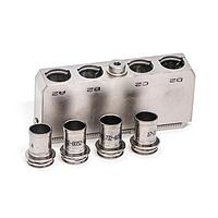 DEUTSCH - TE Connectivity 732-8052-00A ຕົວເຊື່ອມມິລລິຕາຣີຮູບສະແກນສີ່ມຸມ DMC-M B/S PLUG AL 4ASSY BLK NI