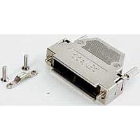 Amphenol CONEC 165X10219X ຮອບຫົວສ່ວນຫຼັງສອງສ່ວນ DSUB 9-50POS/JK SCRW STR ENTRY PLSTC HOOD