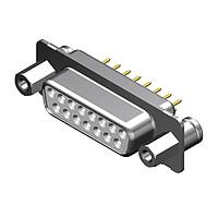 Molex / FCT 173109-0410 ຕໍ່ຕໍ່ D-Sub - ຄວາມໜາ້ຫນ້ອຍມາດຕະຖານ FCT DSUB STR PC RCPT 9 PN ມີກະໂປງ