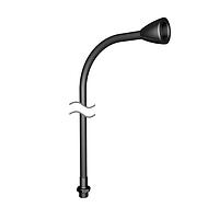 Banner Engineering FLX18-12M30 ອຸປະກອນຕິດຕັ້ງ ກົງກາງການຕິດຕັ້ງຍືນຍົງ - ຄວາມຍາວ 18 ນິ້ວ; ສະຫນັບສະຫນູນດ້ວຍເຫຼັ້ງຫຼອດວິນິນດສີດຳ; ພື້ນຖານຕິດຕັ້ງ: 1/2-14 NPSM HEX; M30 x 1.5