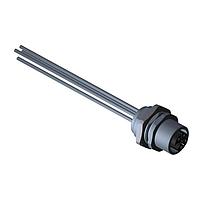 Molex 1205020028 ເສັ້ນສາຍເຊນເຊີ / ເສັ້ນສາຍເອັກຕູເວະ M12 Receptacle 4 Poles M16x1.5 Thread Female to Leads 0.50m  Lngth 1.50mm Wire