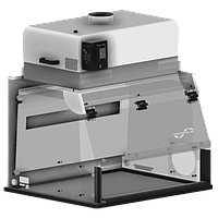 Flow Science ETA362424AAD ຕູ້ປະຕິບັດການປິດພ້ອມລະບົບກອງອາກາດ (3 ft (0.9 m); 254 CFM @ 75 LFPM)