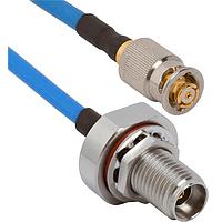 Amphenol SV Microwave FB292-085-FQSMP-180 ສາຍສັນຍາ RF 2.92mm BKHD F SMP F QB 18" Cable