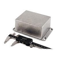 Hammond Manufacturing 1590WCFL ກະຕ່າງອິນເດັດ Diecast ມີ Flange 4.72x2.1x3.7" ສີທຳມະຊາດ