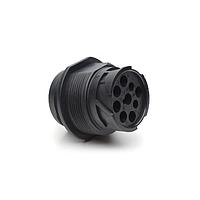 Amphenol SINE Systems AHD10-9-1939P-B022 ຕົວເຊື່ອມຕໍ່ 9 ຕຳແໜ່ງ Recpt Jam Mount, ປະເພດ 1