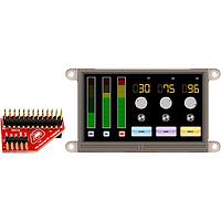 4D Systems gen4-uLCD-43D-SB-PI ຊຸດຈໍ LCD ຕິດຕັ້ງປະສົມກັນຂະໜາດ 4.3" ຮຸ່ນ gen4 ສໍາລັບ Raspberry Pi ມີ gen4-uLCD-43D-SB, 4D Serial Pi Adaptor + Cable