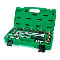 TOPTUL GCAI2802 ລະດັບວິຊາຊີບ DR. Flank Socket Set (1/2” , 28pcs)