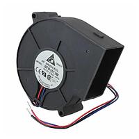Delta Electronics, Inc. BFB1012M-AF00 ພູມລົມ Blower, 97x94x33mm, 12VDC, Ball, 3-Lead Wires, Lock Rotor Sensor, Tachometer