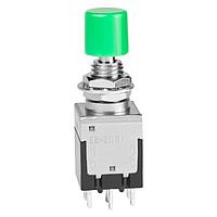 NKK Switches EB2061-BF ສະຫນອງສະຫນອງສະຫນອງ Light Touch Switches SPDT ON(ON) .315 GRN CAP 3A SOLDER LUG
