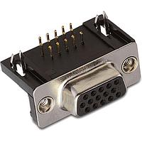 Wurth Elektronik 618062325223 ຕົວເຊື່ອມ D-Sub - ຄວາມໜາ້ນມາດຕະຖານ WR-DSUB ຕົວເຊື່ອມ PCB HD ຜູ້ຍິງ 62P ມຸມຂວາ