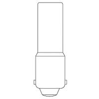 VCC 28MB-10PK ໂຈມສະຫນອງແສງ Incdscnt 28V T-2 1/2 Bayonet 40mA