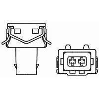 AMP Connectors - TE Connectivity 1813029-1 ກອງປົກຄຸມ 2POS. JPT HOUSING ASS'Y, ສີດຳ