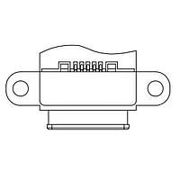 EDAC 690-W05-290-483 ຂໍ້ມູນ Micro USB Type AB Connectors WTRPF MICRO USB SMT Type 5P (F) T&R