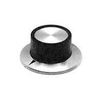 Alcoswitch - TE Connectivity PKS90B101/4 ປຸ່ມຮູບສະກອນມີກະໂປດ 1.42" NUM IND/SKRT STR KNURL KNOB