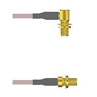 Amphenol Custom Cable Q-2Q02X000R008i ສາຍສະບັບ RF SMA-RJB/SMA-SJB G316D 8I